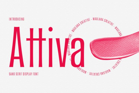 Attiva Font - Featured Image