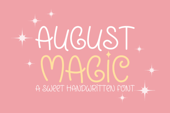 August Magic Font - Featured Image