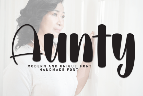 Aunty Font - Featured Image