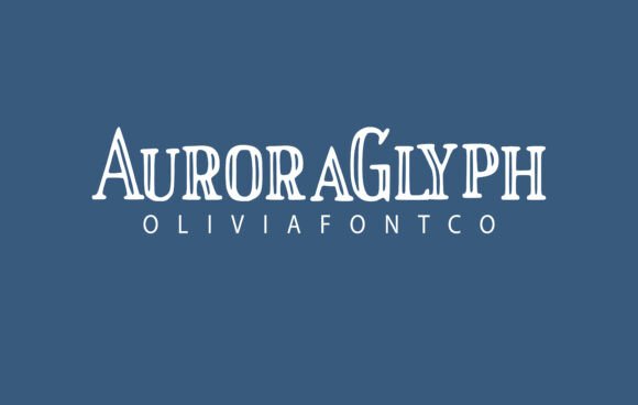 Auroraglyph Font - Featured Image