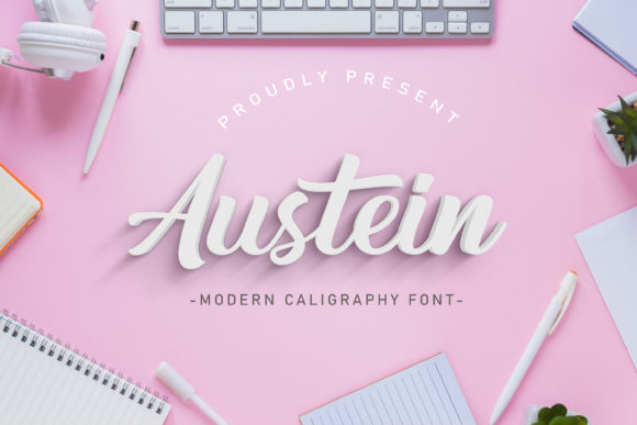 Austein Font - Featured Image