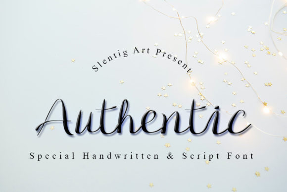 Authentic Font - Featured Image