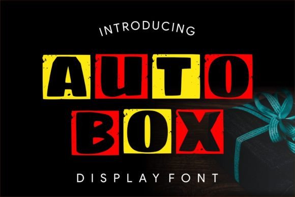 Auto Box Font - Featured Image