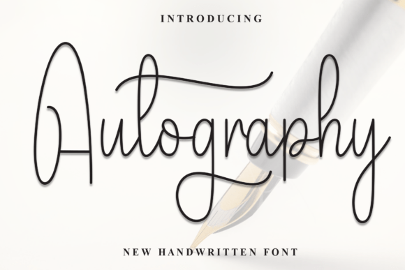 Autography Font - Featured Image