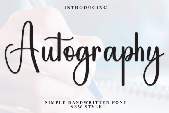 Autography Font - Featured Image