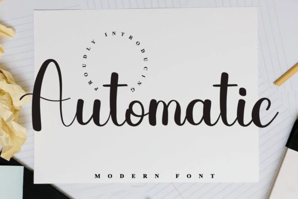 Automatic Font - Featured Image