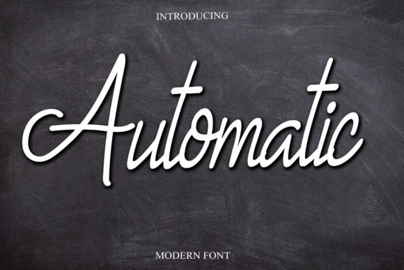 Automatic Font - Featured Image