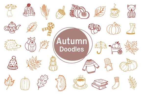 Autumn Doodles Font - Featured Image