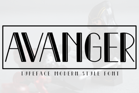 Avanger Font - Featured Image