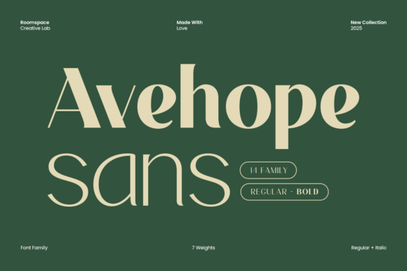 Avehope Sans Font - Featured Image