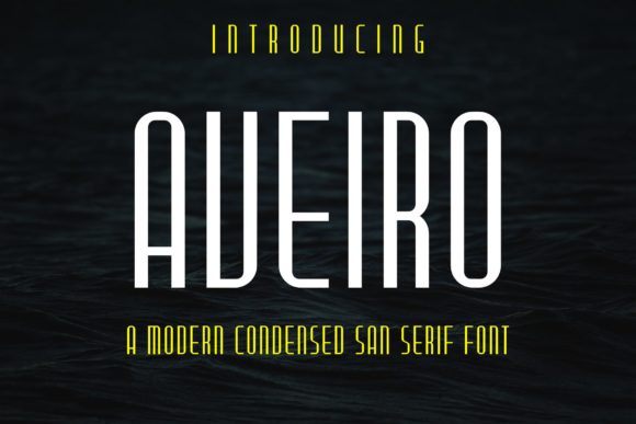 Aveiro Font - Featured Image