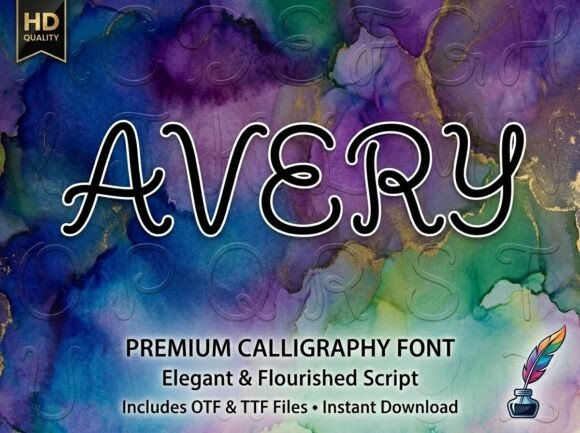Avery Font - Featured Image
