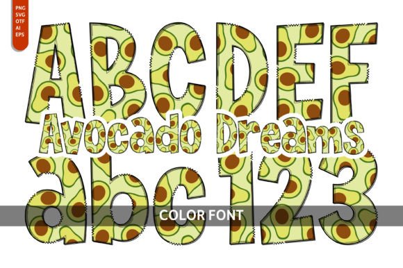Avocado Dreams Font - Featured Image