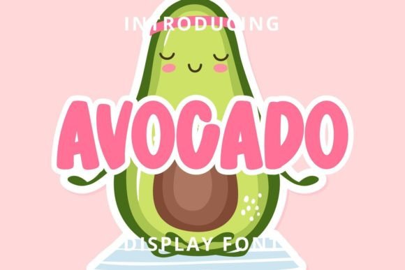 Avocado Font - Featured Image