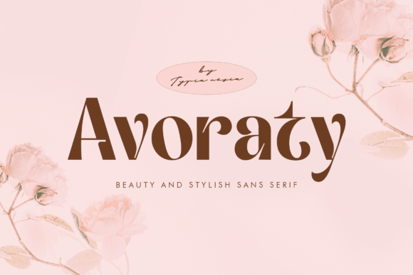 Avoraty Font - Featured Image