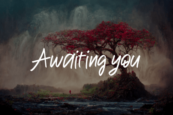 Awaiting You Font - Featured Image