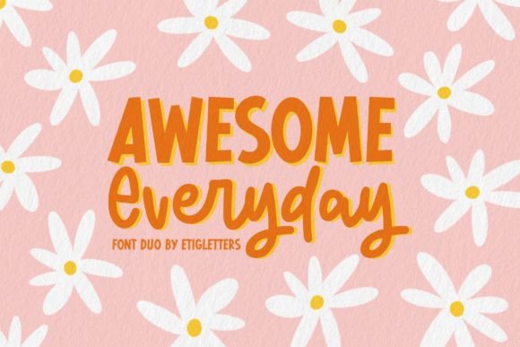 Awesome Everyday Duo Font - Featured Image