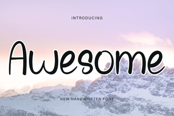 Awesome Font - Featured Image