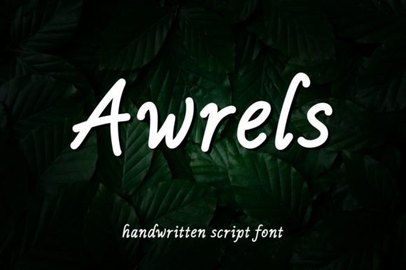 Awrels Font - Featured Image