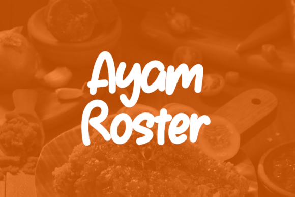 Ayam Roster Font - Featured Image
