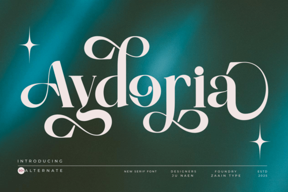 Aydoria Font - Featured Image