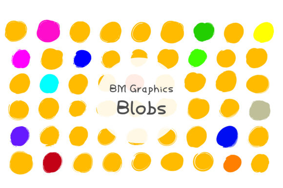 BM Graphics - Blobs Font - Featured Image