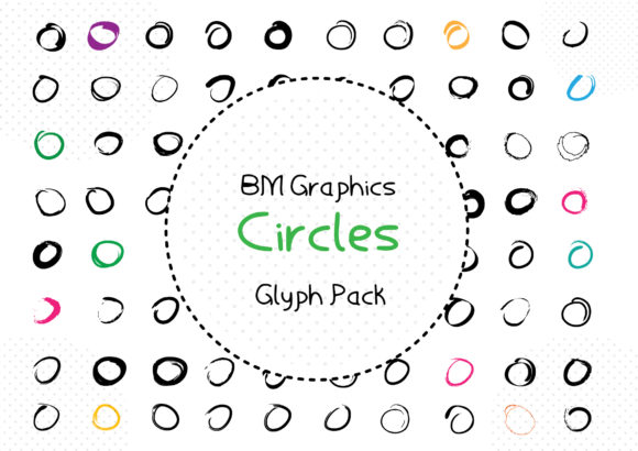 BM Graphics - Circles 2 Font - Featured Image