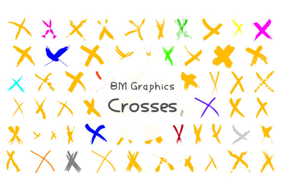 BM Graphics - Crosses Font - Featured Image
