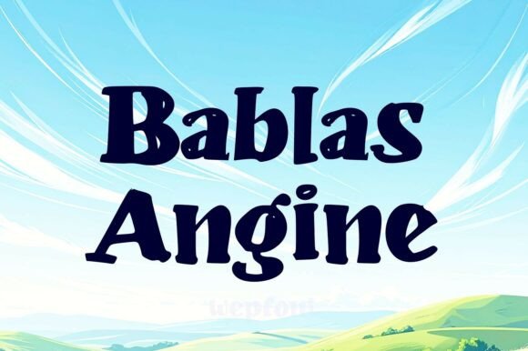 Bablas Angine Font - Featured Image