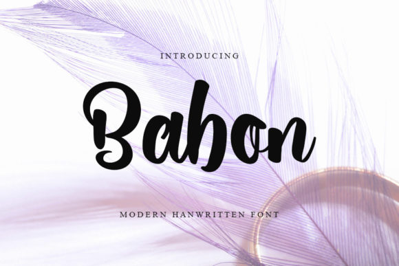 Babon Font - Featured Image