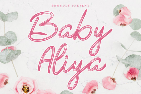 Baby Aliya Font - Featured Image