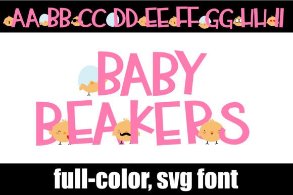 Baby Beakers Font - Featured Image