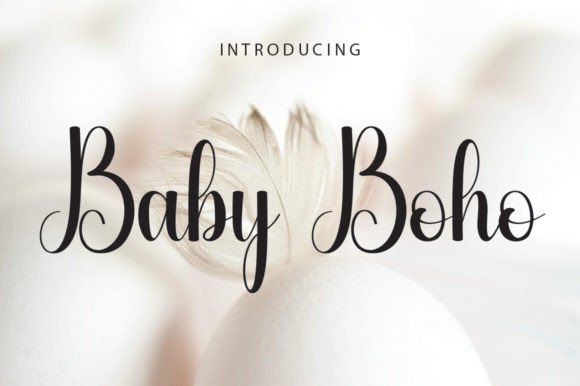 Baby Boho Font - Featured Image