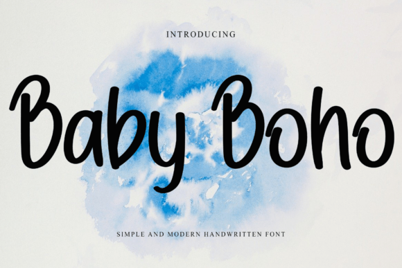 Baby Boho Font - Featured Image