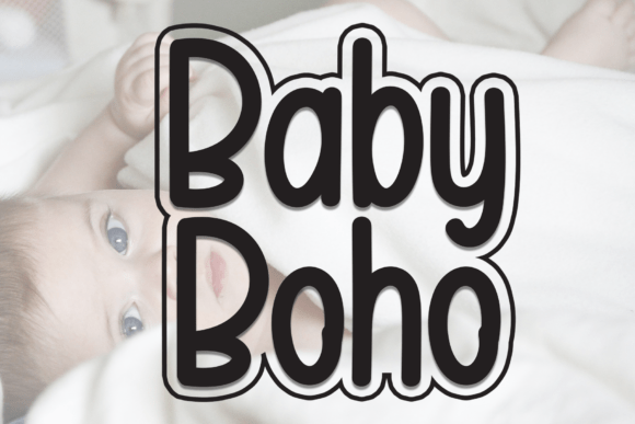 Baby Boho Font - Featured Image
