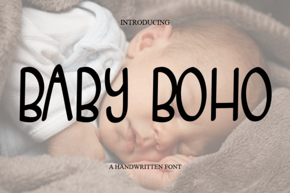 Baby Boho Font - Featured Image