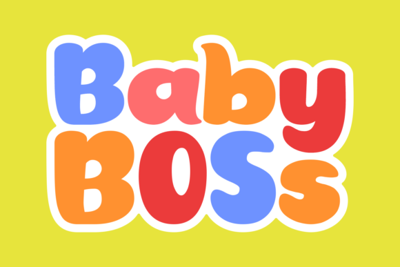 Baby Boss Font - Featured Image
