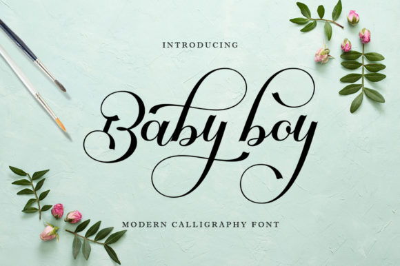 Baby Boy Font - Featured Image