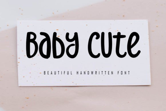 Baby Cute Font - Featured Image