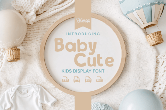 Baby Cute Font - Featured Image