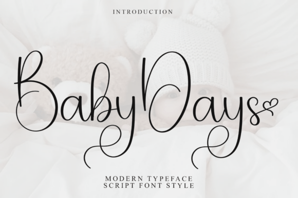 Baby Days Font - Featured Image