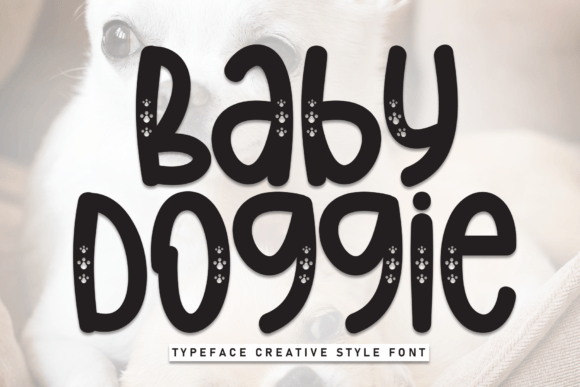Baby Doggie Font - Featured Image