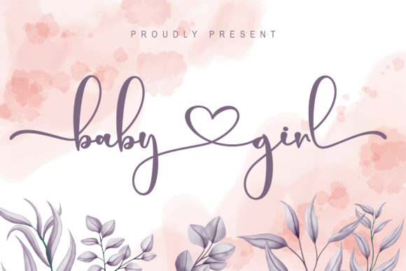 Baby Girl Font - Featured Image