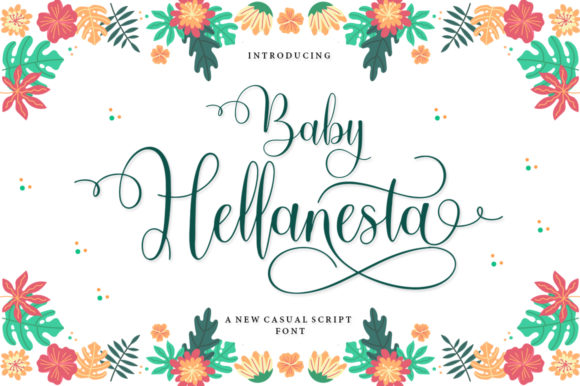 Baby Hellanesta Font - Featured Image