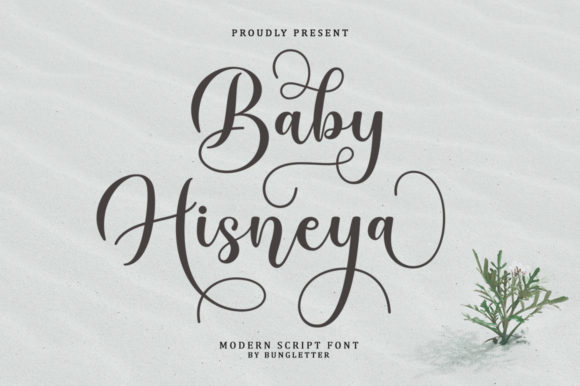 Baby Hisneya Font - Featured Image