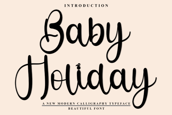 Baby Holiday Font - Featured Image