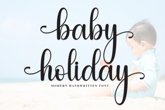Baby Holiday Font - Featured Image