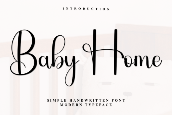 Baby Home Font - Featured Image