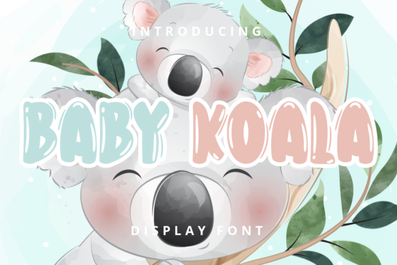 Baby Koala Font - Featured Image
