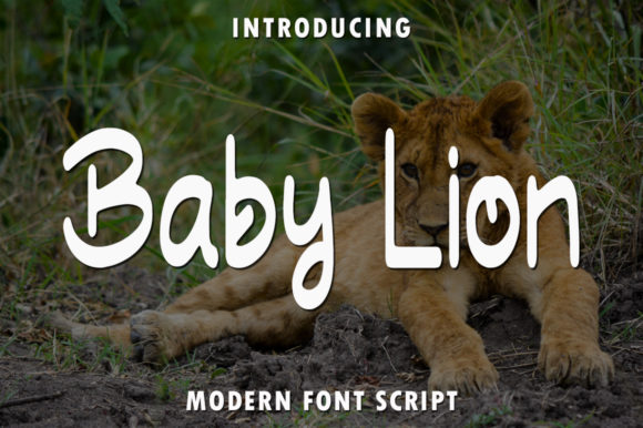 Baby Lion Font - Featured Image
